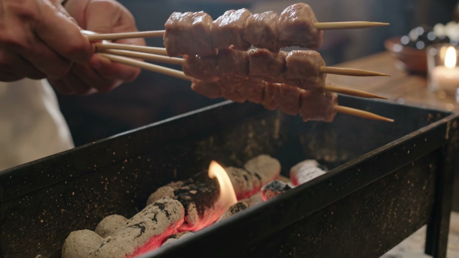 Griechische Küche im Elliniki – Souvlaki vom Holzkohlegrill